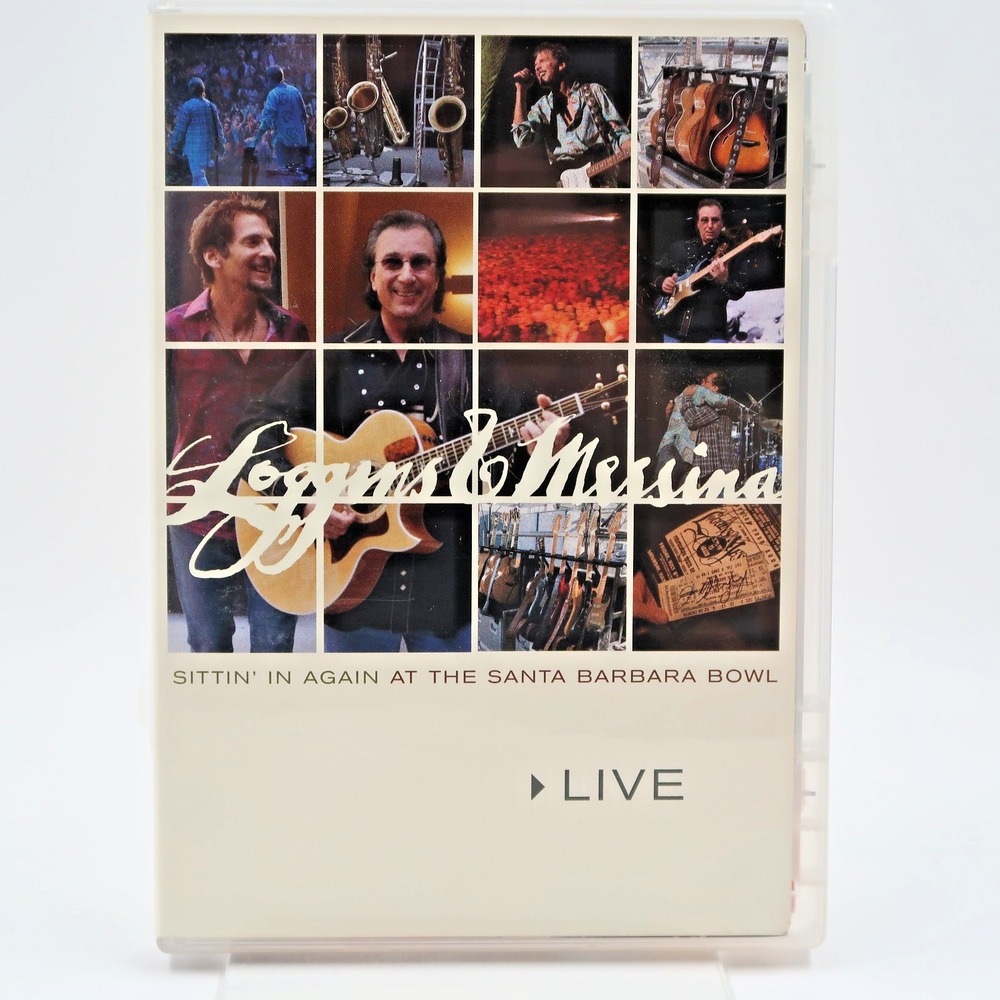 Loggins and Messina Live Sittin In Again Santa Barbara Bowl DVD Kenny Loggins